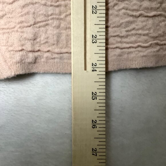 J.Jill Reversible Textured Terracotta Cameorstof Hoodie Sweater Women Medium - Picture 5 of 7